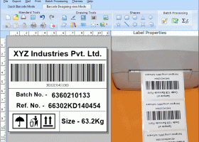 Warehouse Logistics Labeling Software screenshot