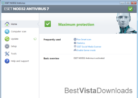 NOD32 Antivirus (64 bit) screenshot