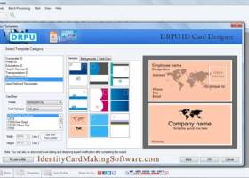 Identification Card Making Software screenshot