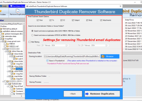 Duplicate Remover for Thunderbird screenshot