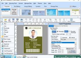 Design and Print Student ID Card screenshot