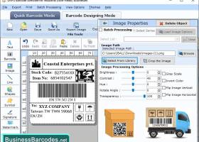 Manufacturing Barcode Design Software screenshot