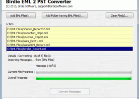 EML till PST Converter screenshot