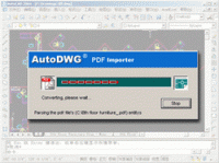 PDF to DWG Converter Stand-Alone 2011.09 screenshot