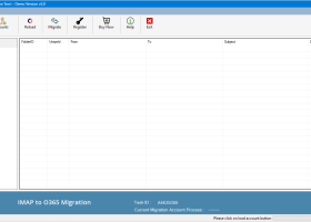 vMail IMAP to Office 365 Migration Tool screenshot