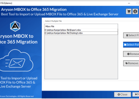 Aryson MBOX to Office 365 Migration screenshot