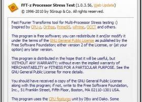 FFT-z screenshot