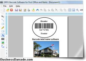 Postal Business Barcode screenshot
