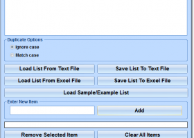 Remove Duplicates Software screenshot