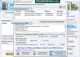 Send Bulk SMS program for Multi Mobile screenshot
