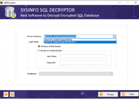 SQL Decryptor Tool screenshot