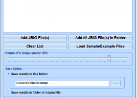 JBIG To JPG Converter Software screenshot