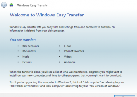 Easy Transfer for Windows 10 screenshot