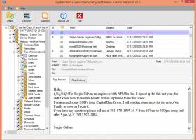 SYSMailPro EDB to PST Converter screenshot