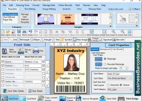 Reliable ID Card Printing Program screenshot