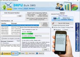 SMS Delivery Tracking Tool screenshot
