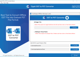 OST to PST Converter screenshot