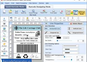 Healthcare Barcode Generator screenshot