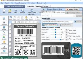 Databar EAN 13 Barcode Printing Tool screenshot