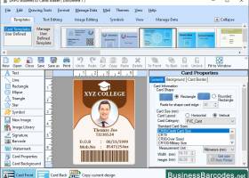 Create Own Student ID Card Software screenshot