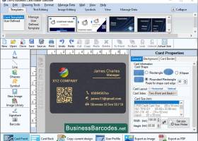 Own Business Card Maker Tool screenshot