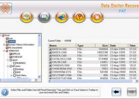 FAT32 Recovery Software screenshot