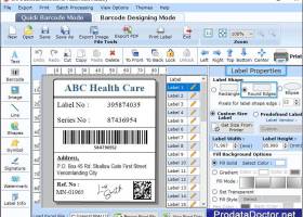 Medical Barcode Generator Software screenshot