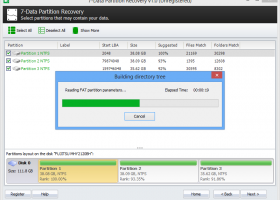7-Data Partition Recovery screenshot