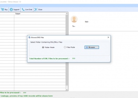 Softaken EML to PDF Converter screenshot