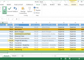 Excel Add-in for QuickBooks screenshot