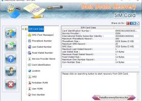 SIM Card Data Recovery Service screenshot