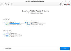 Stellar Photo Recovery Standard Windows screenshot