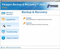 Paragon Backup & Recovery Free Edition screenshot