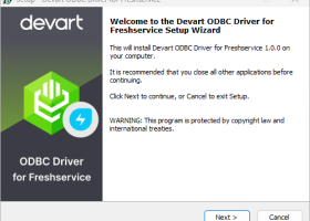 Freshservice ODBC Driver by Devart screenshot
