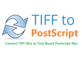 VeryUtils TIFF to Postscript Converter Command Line screenshot