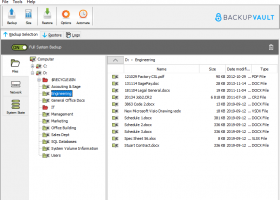 BackupVault Cloud Backup screenshot