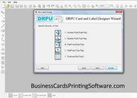 Card and Label Designing Program screenshot