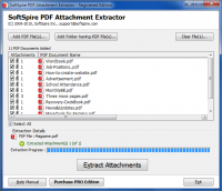 PDF Attachment Extractor screenshot