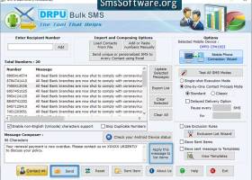 Bulk SMS Software for Professional screenshot