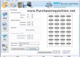 Barcode Maker for Warehousing screenshot