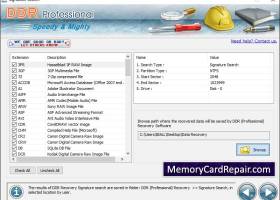 Memory Card Recovery screenshot