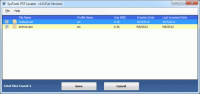 Outlook PST Locator screenshot