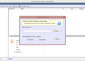 TrustVare OST to MBOX Converter screenshot