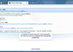 Firefox 10 screenshot