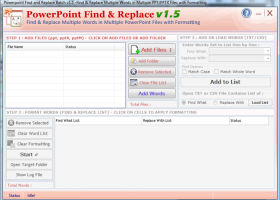 Find & Replace for PowerPoint screenshot