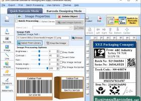 Creating Packaging Barcode Label screenshot