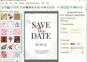 Bulk Wedding Card Creating Software screenshot