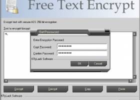 Free Text Encrypt screenshot