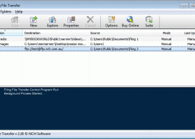 Fling FTP Uploader Software screenshot