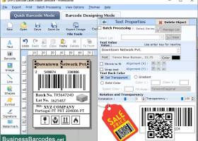 Label Create for Barcode screenshot